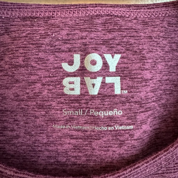 JoyLab Women's Heathered Purple Tank Top / Sports Bra - Picture 3 of 4